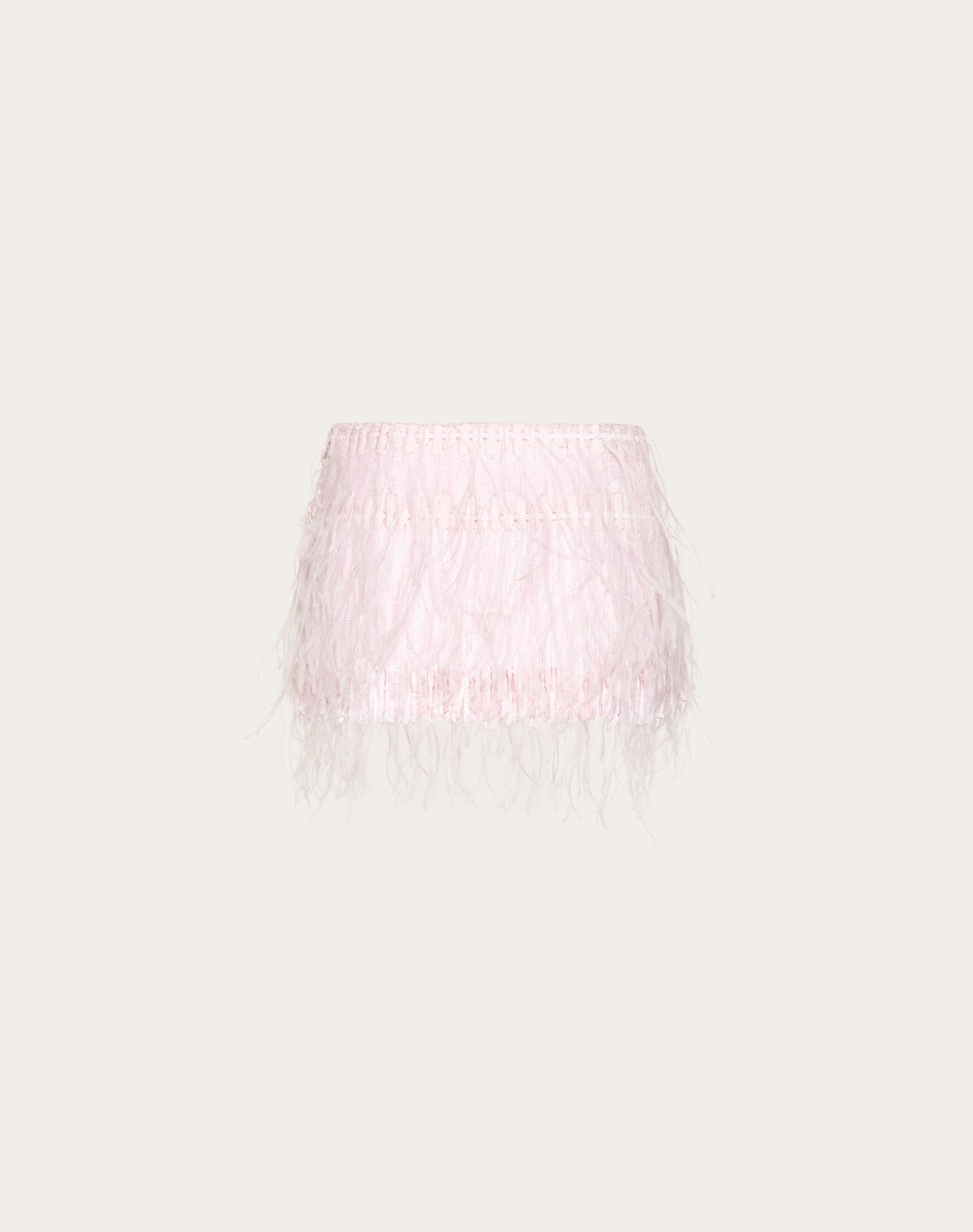 EMBROIDERED ORGANZA MINI-SKIRT - 2