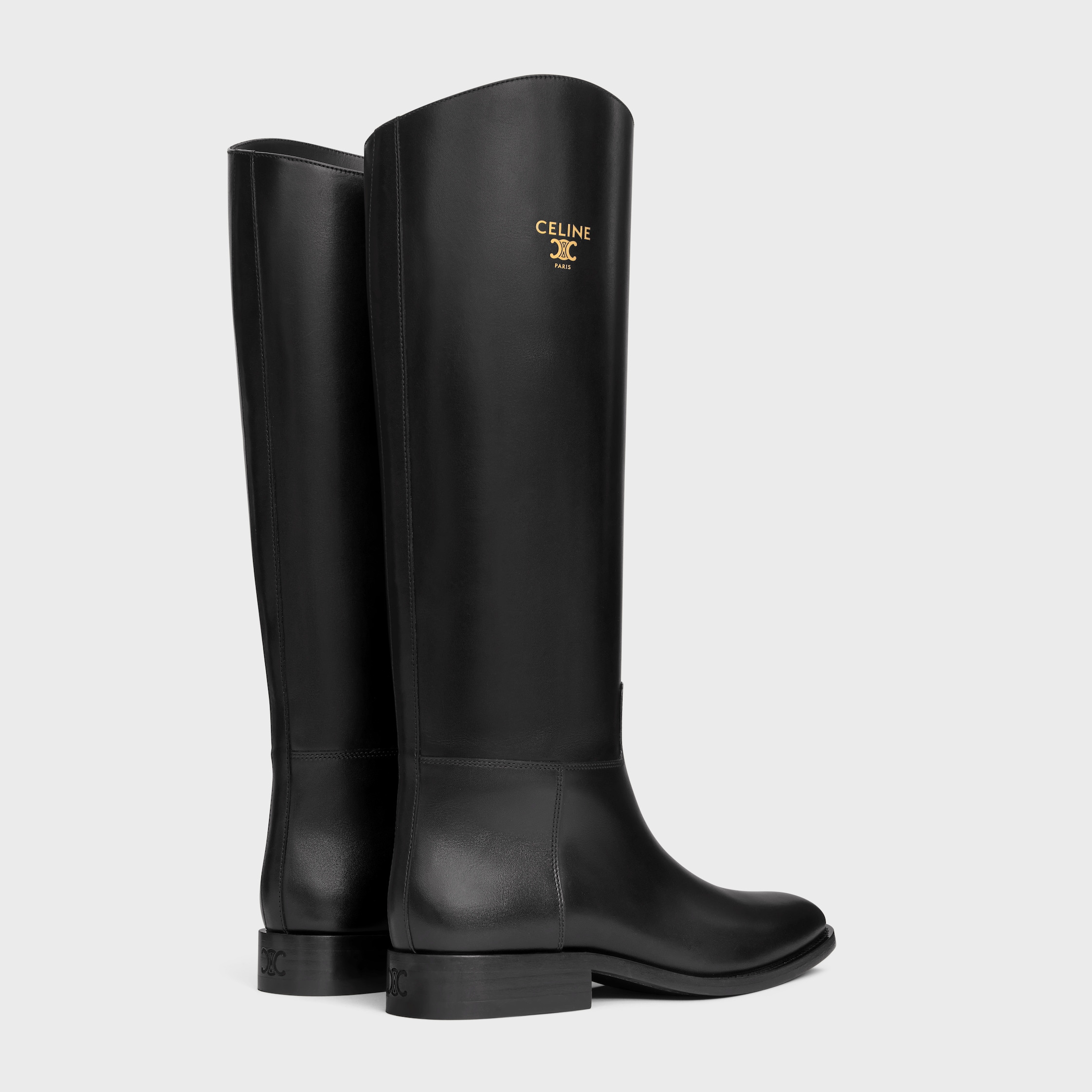 CELINE ANAIS RIDING BOOT IN CALFSKIN - 3