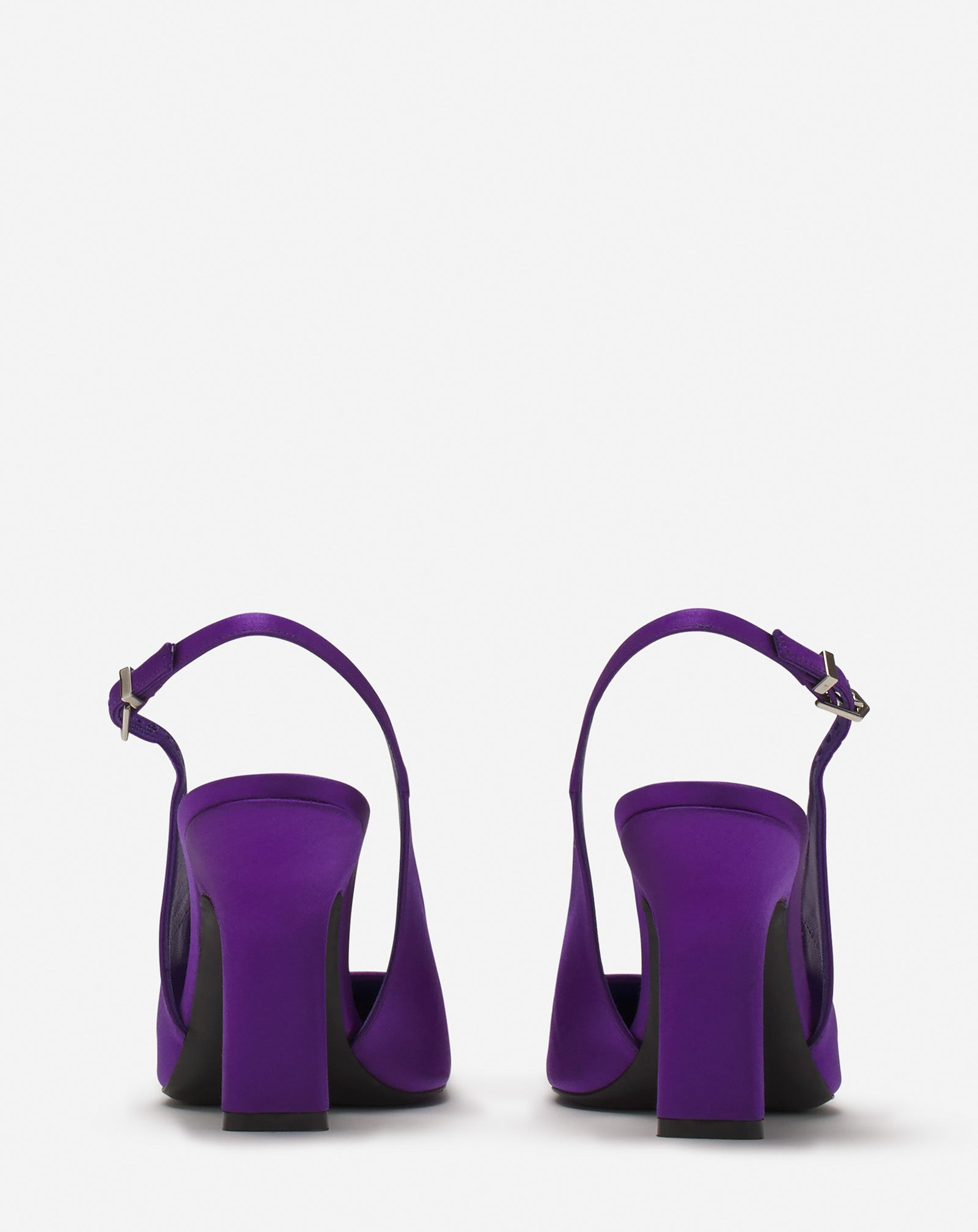 MESURE SATIN PUMPS - 4