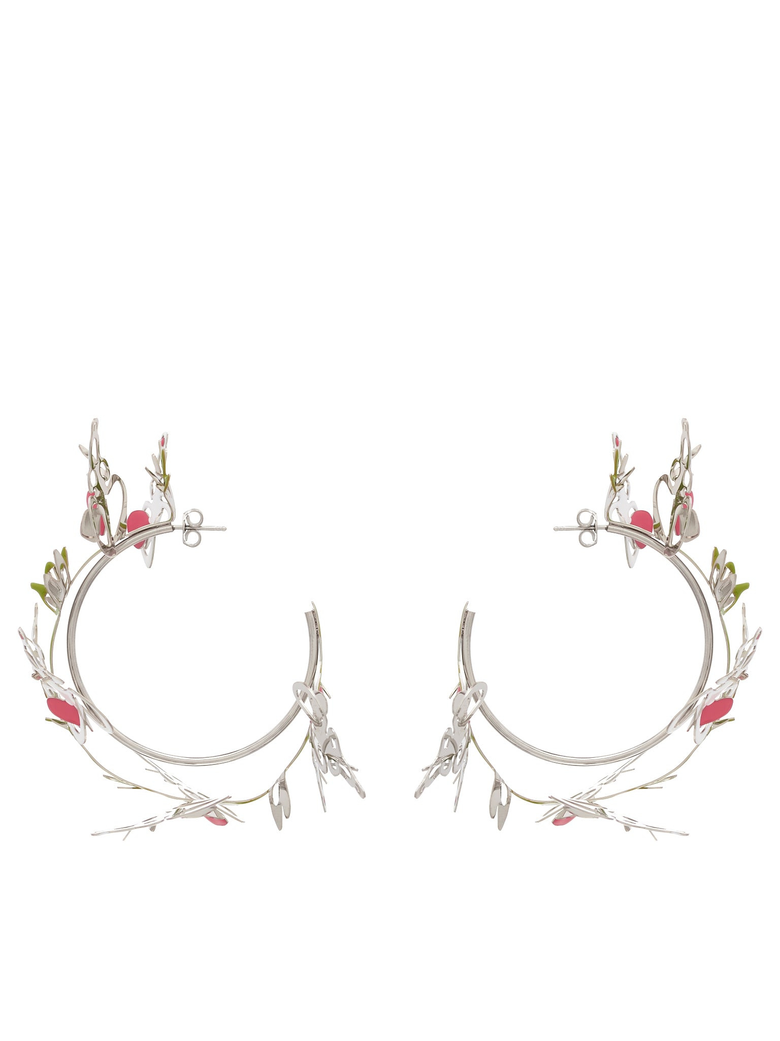 Floral Earrings - 2
