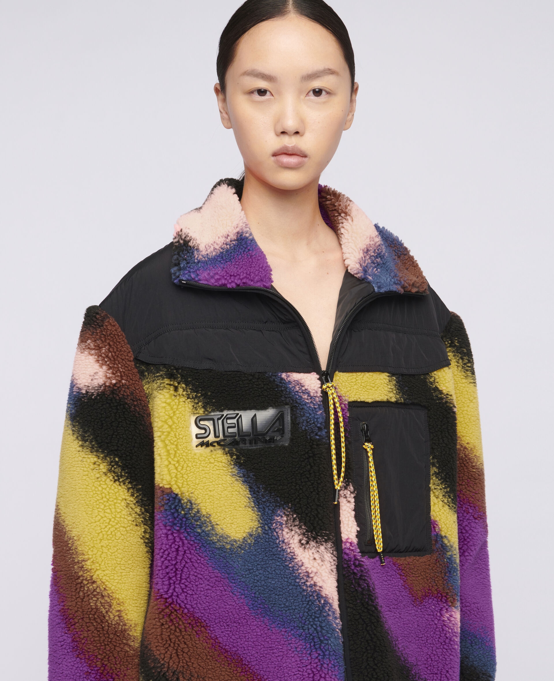 Marley Jacquard Teddy Mat Jacket - 4