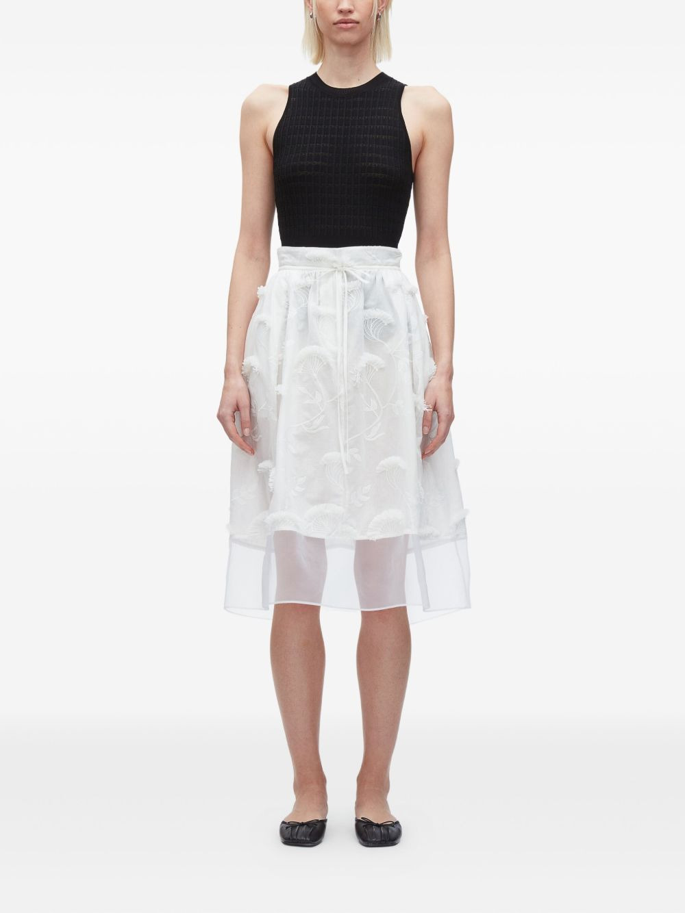 embroidered skirt - 2