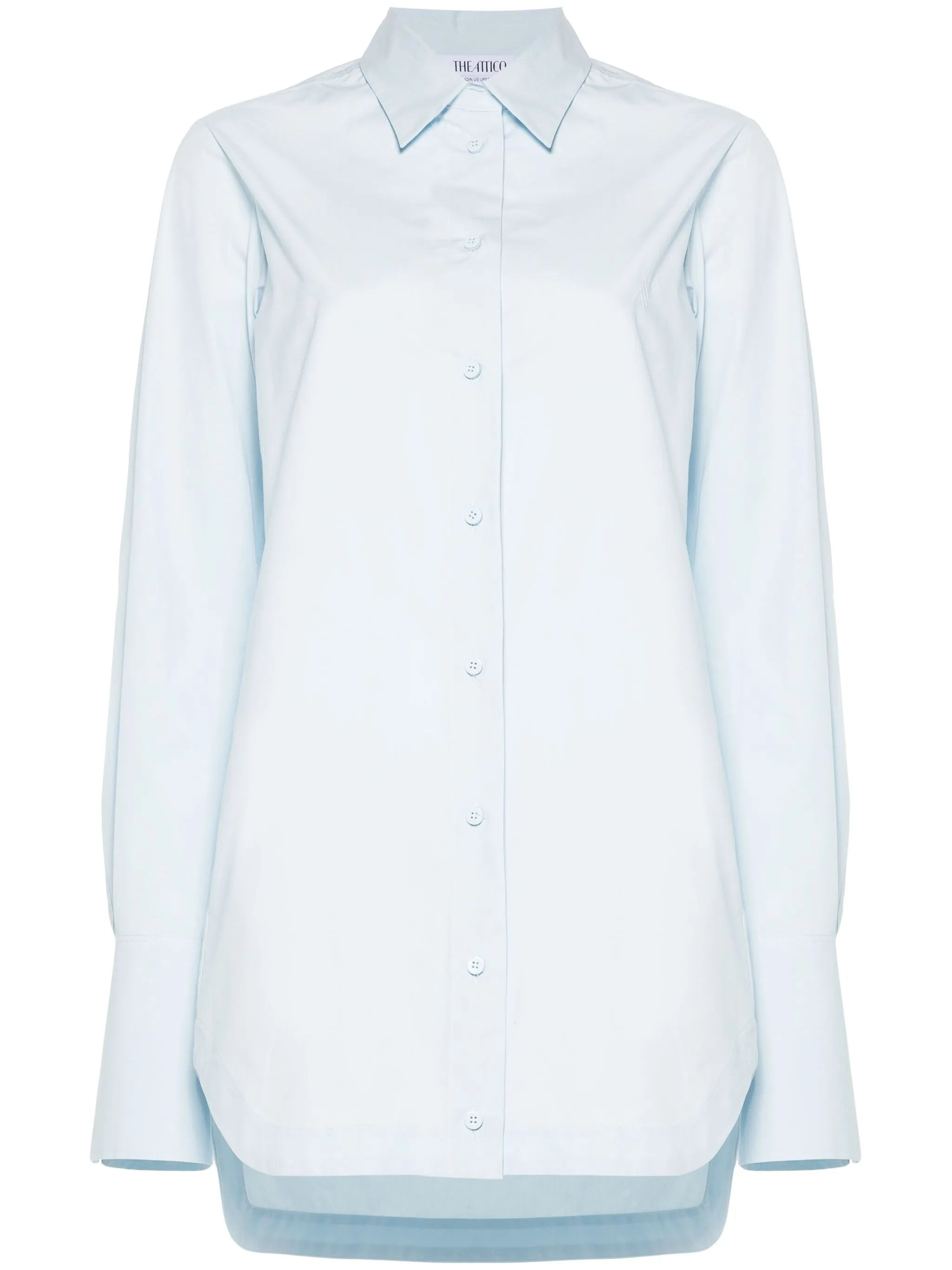 Button-fastening Shirtdress - 1