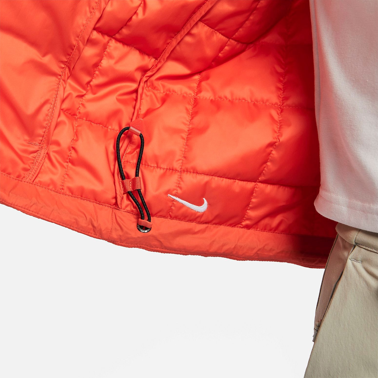 (WMNS) Nike ACG "Rope de Dope" Therma-FIT ADV Quilted Jacket 'Orange White' FN1944-809 - 6