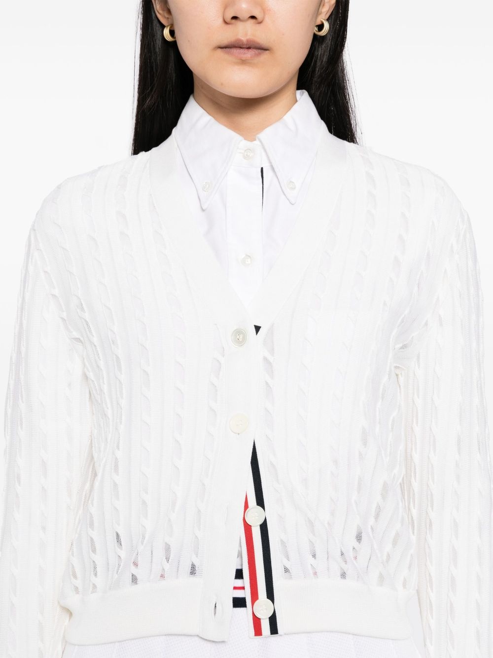 V-neck cardigan - 5