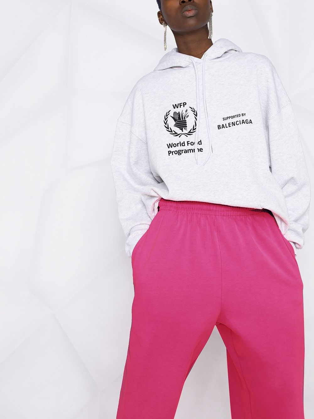 cotton track pants - 5