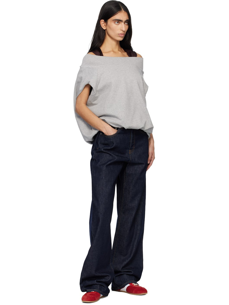 Dries Van Noten Red Suede Sneakers outlook