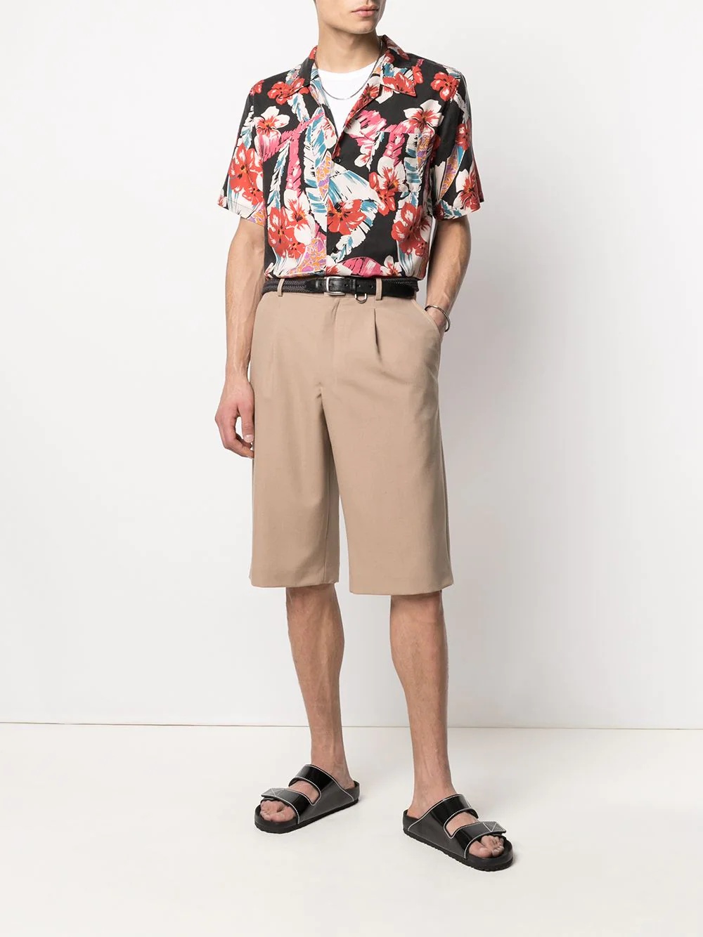 Hawaiian print short-sleeve shirt - 2