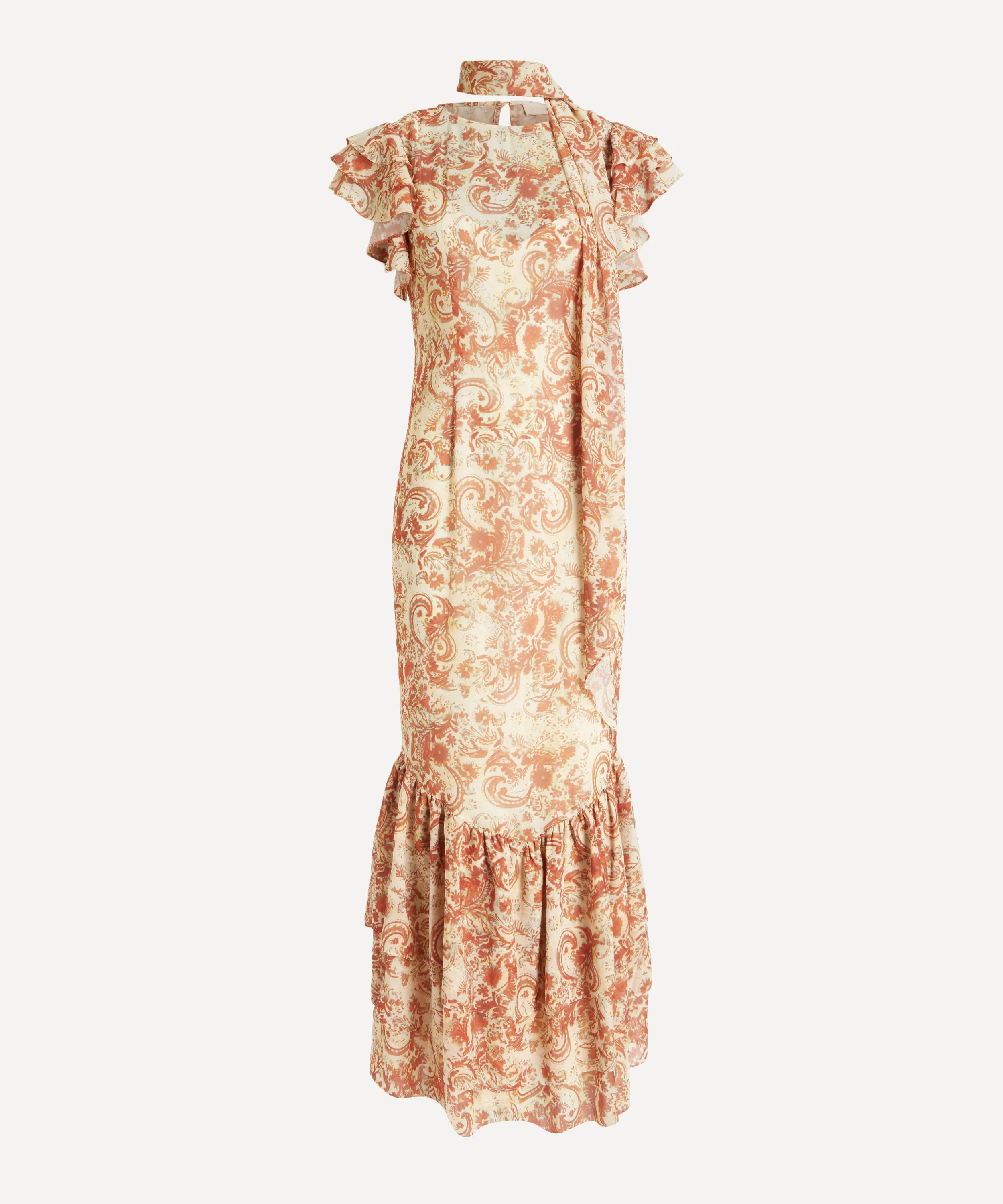 Avalo Chiffon Maxi Dress - 1