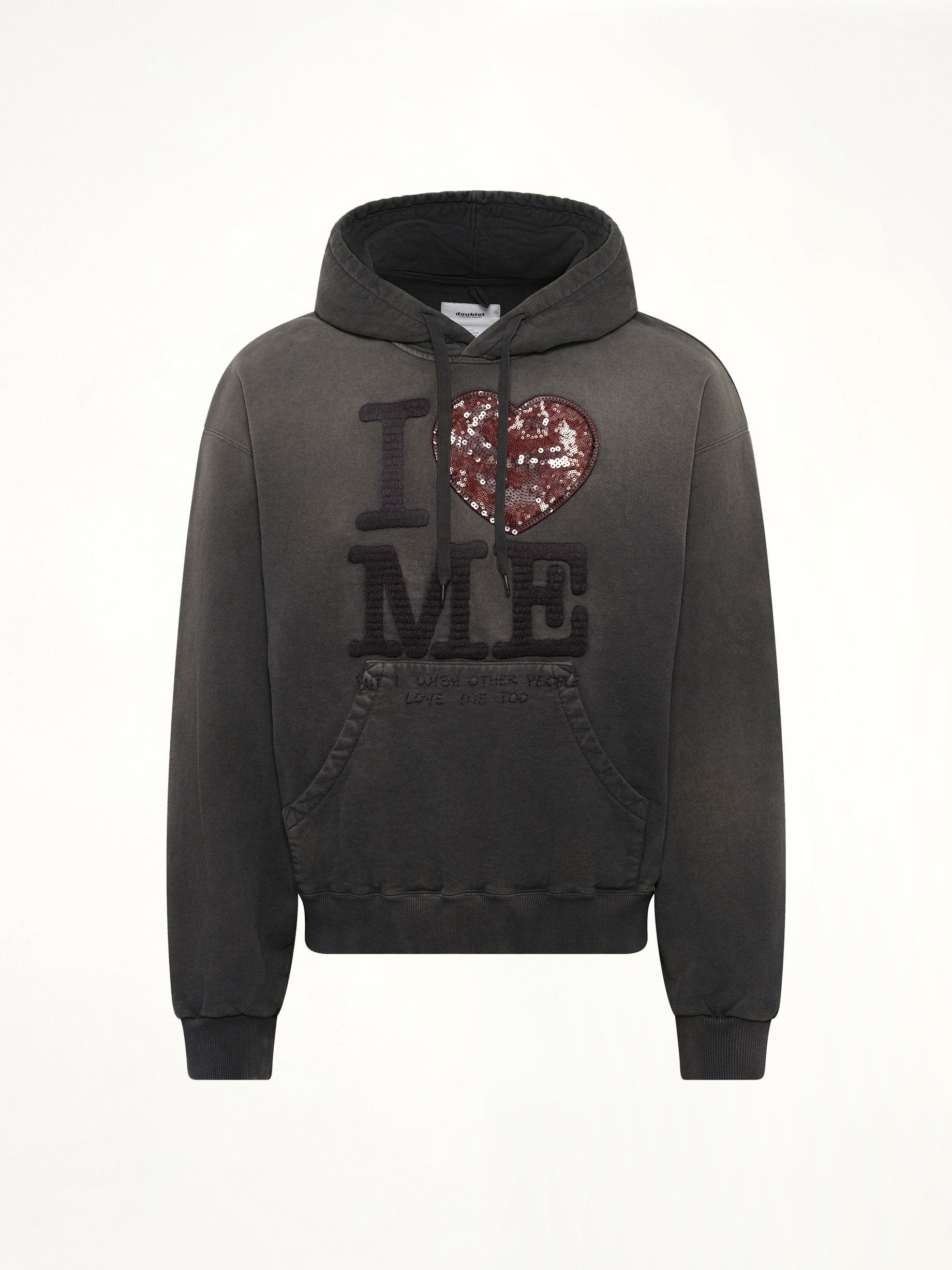 Grip-Love Hoodie in Black - 2