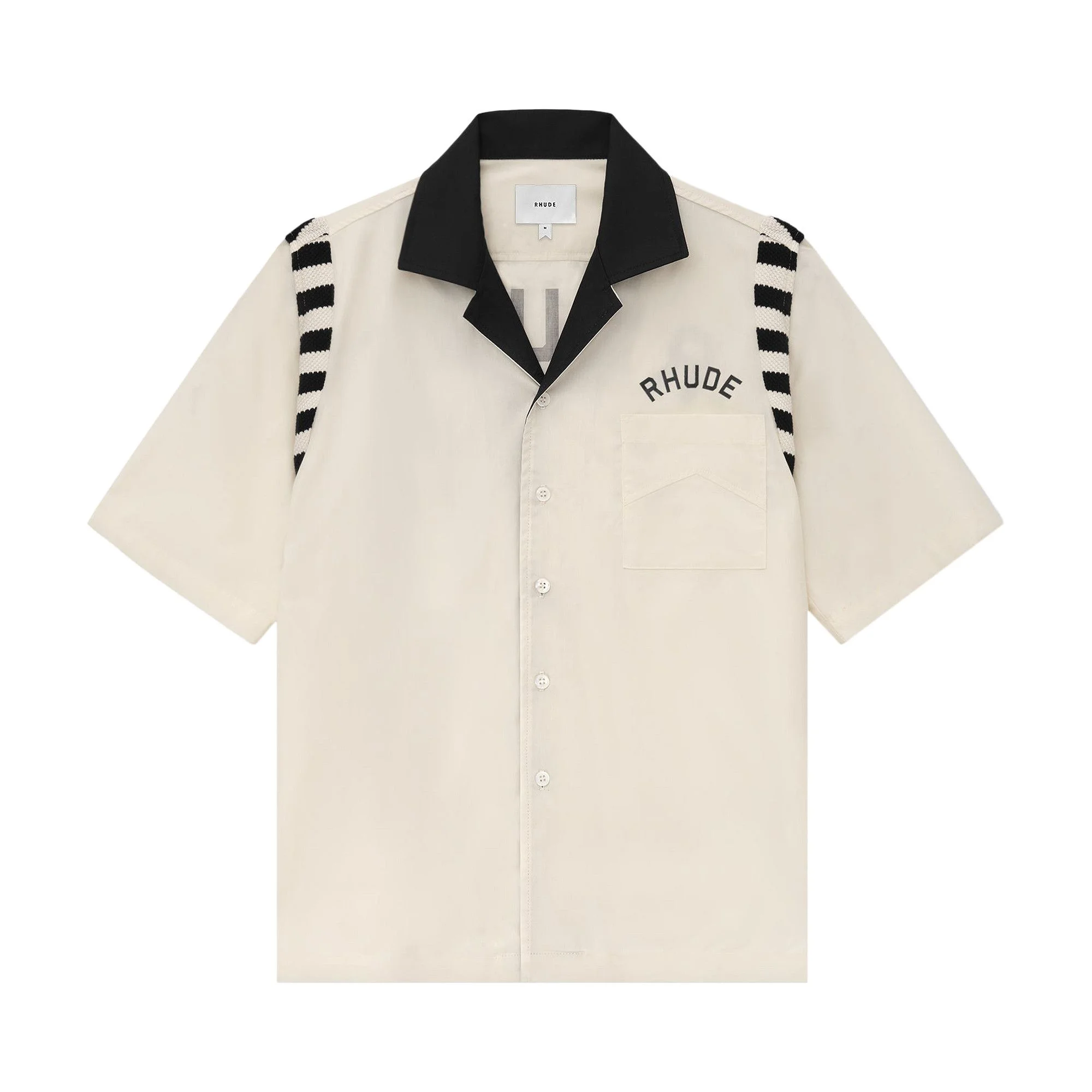 Rhude Chamonix Alpine Shirt 'White/Black' - 1