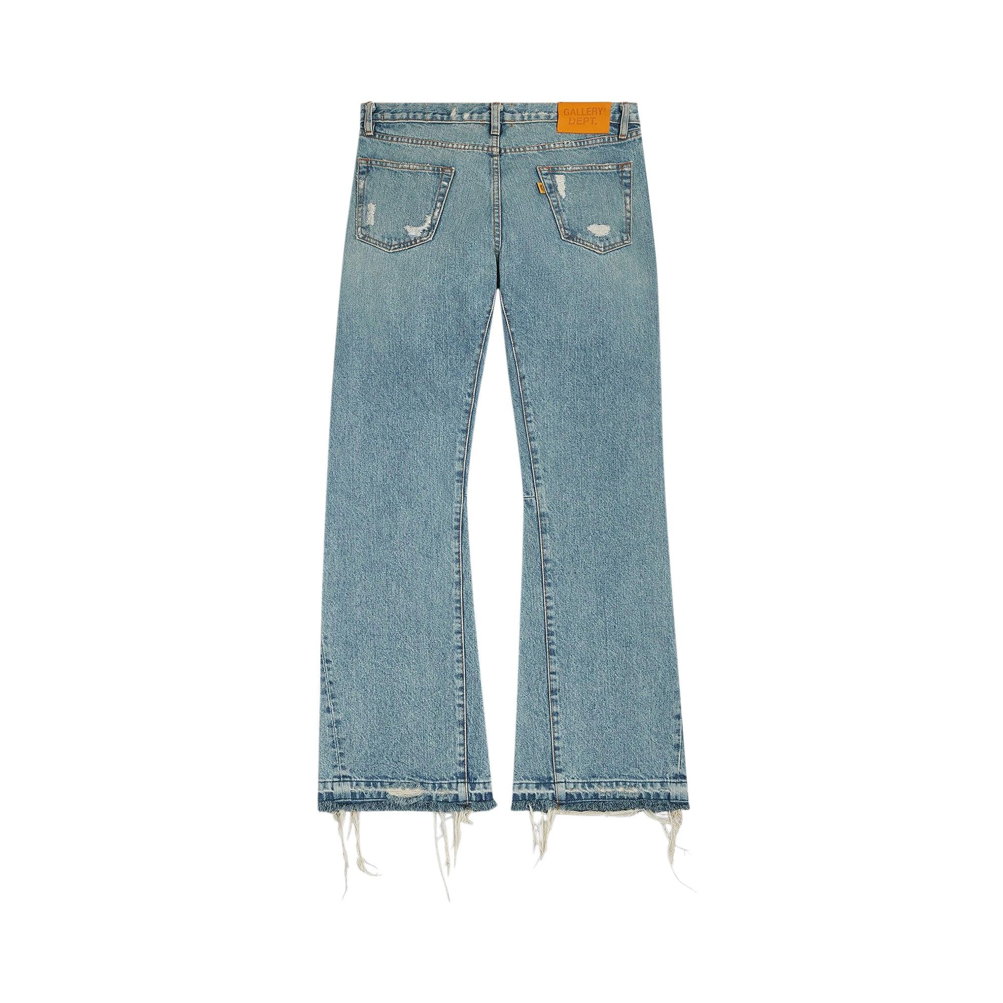 Gallery Dept. Cornell La Flare Pants 'Washed Indigo' - 2