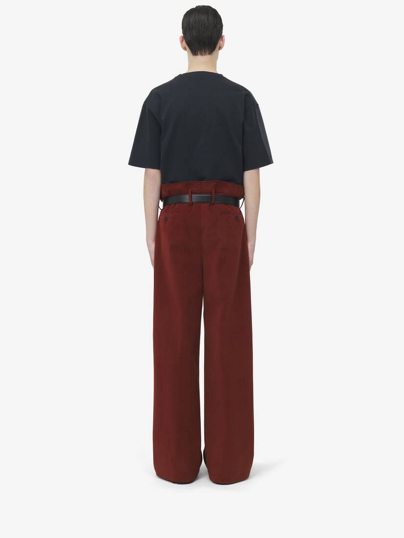 Oversized Paper Bag Trousers - 4