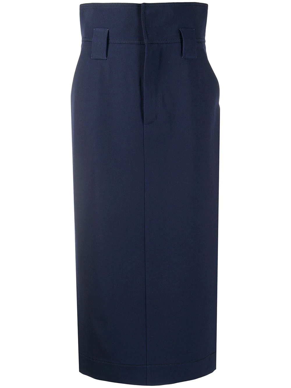 high waist midi skirt - 1