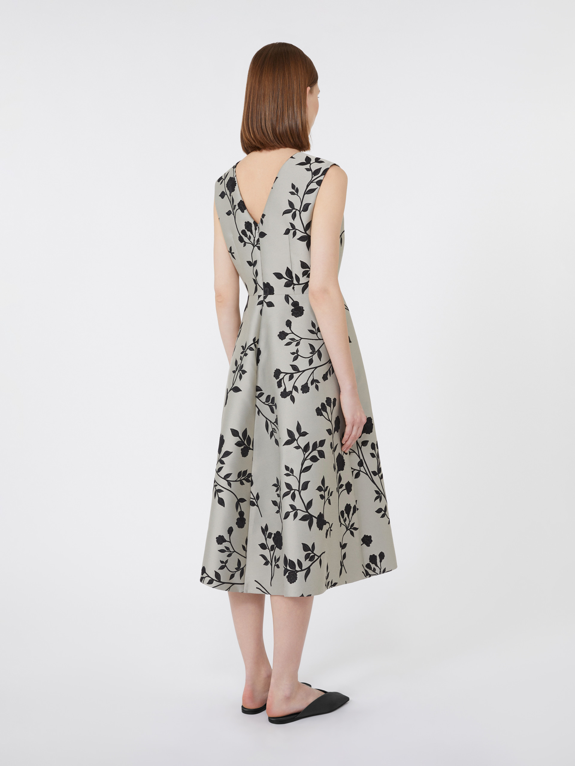 CLEA Cotton-blend jacquard dress - 4