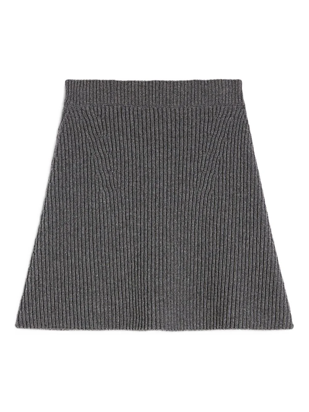 wool mini skirt - 1
