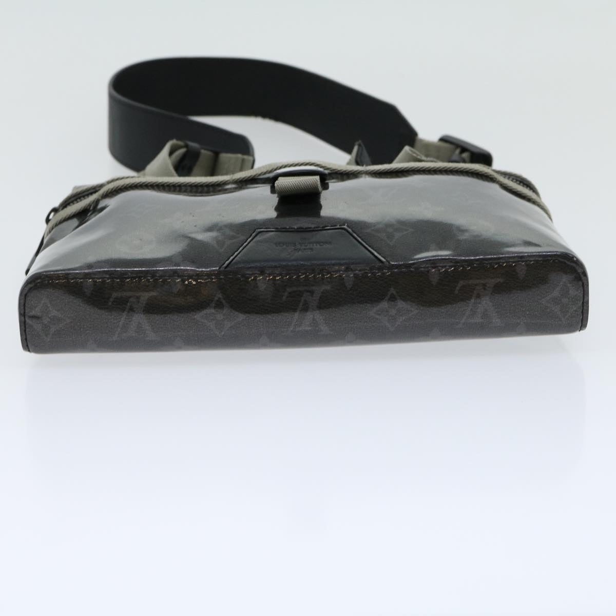 LOUIS VUITTON Eclipse Glaze Messenger PM Shoulder Bag Gray M52218 - 5