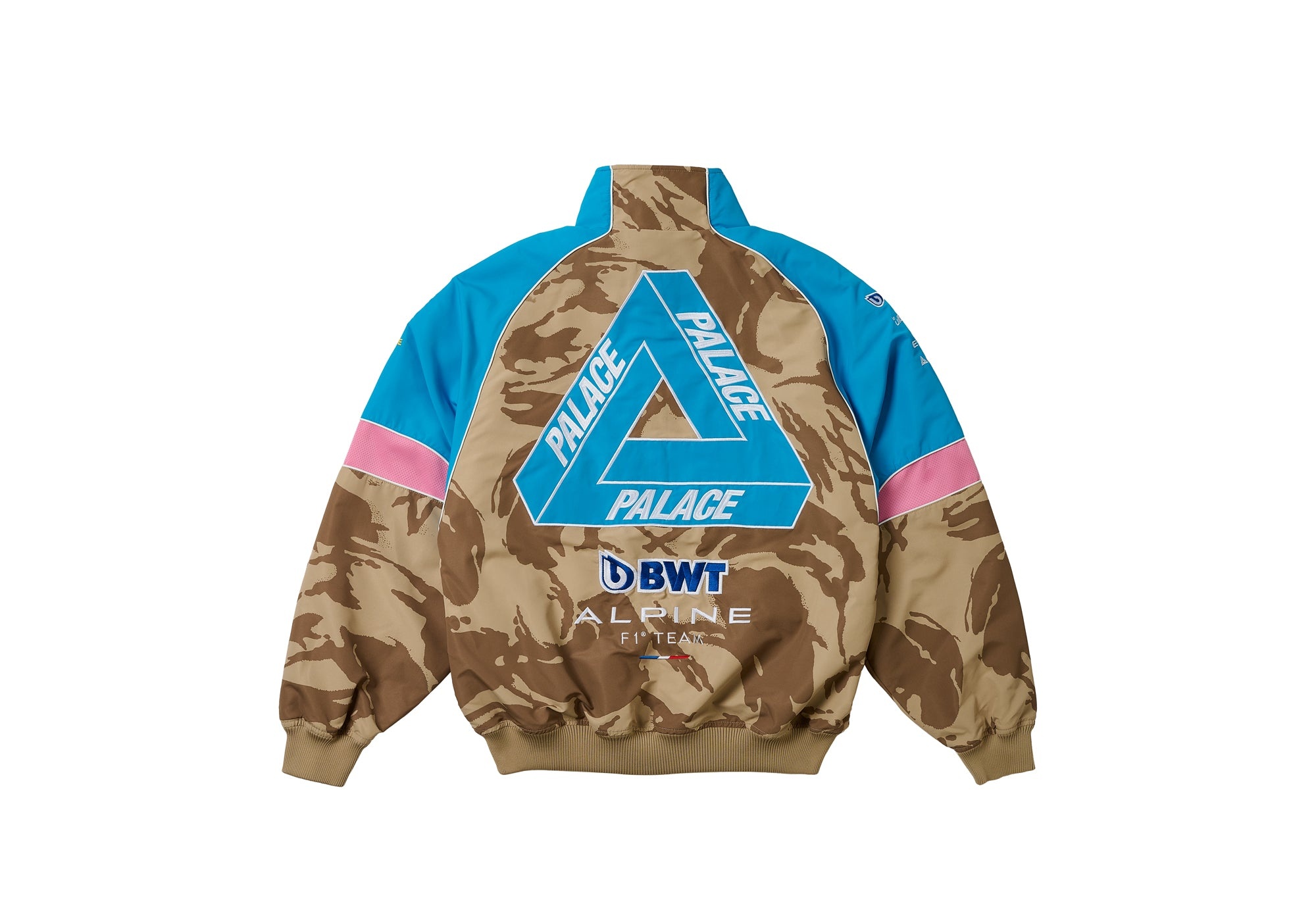 PALACE PALACE KAPPA FOR ALPINE TRACKSUIT TOP DESERT CAMO REVERSIBLE