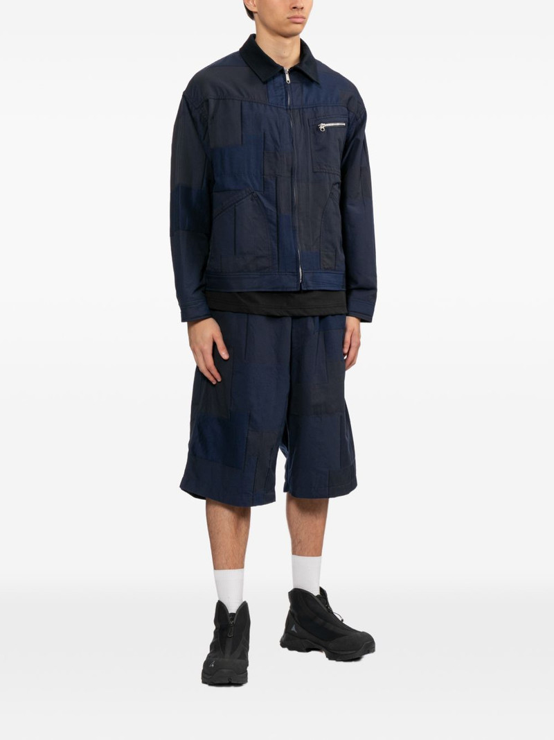 Comme des Garçons Homme patchwork shorts outlook