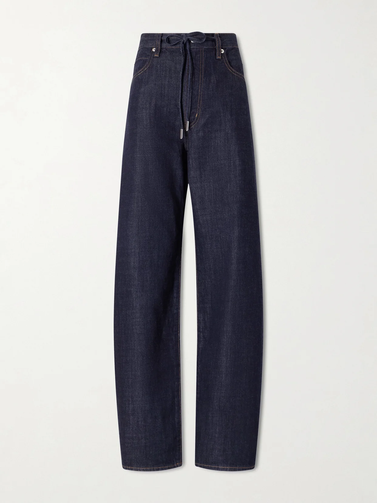 The Off Duty High-rise Barrel-leg Jeans - 1