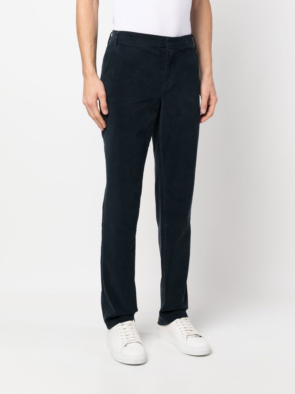 slim-cut leg trousers - 3