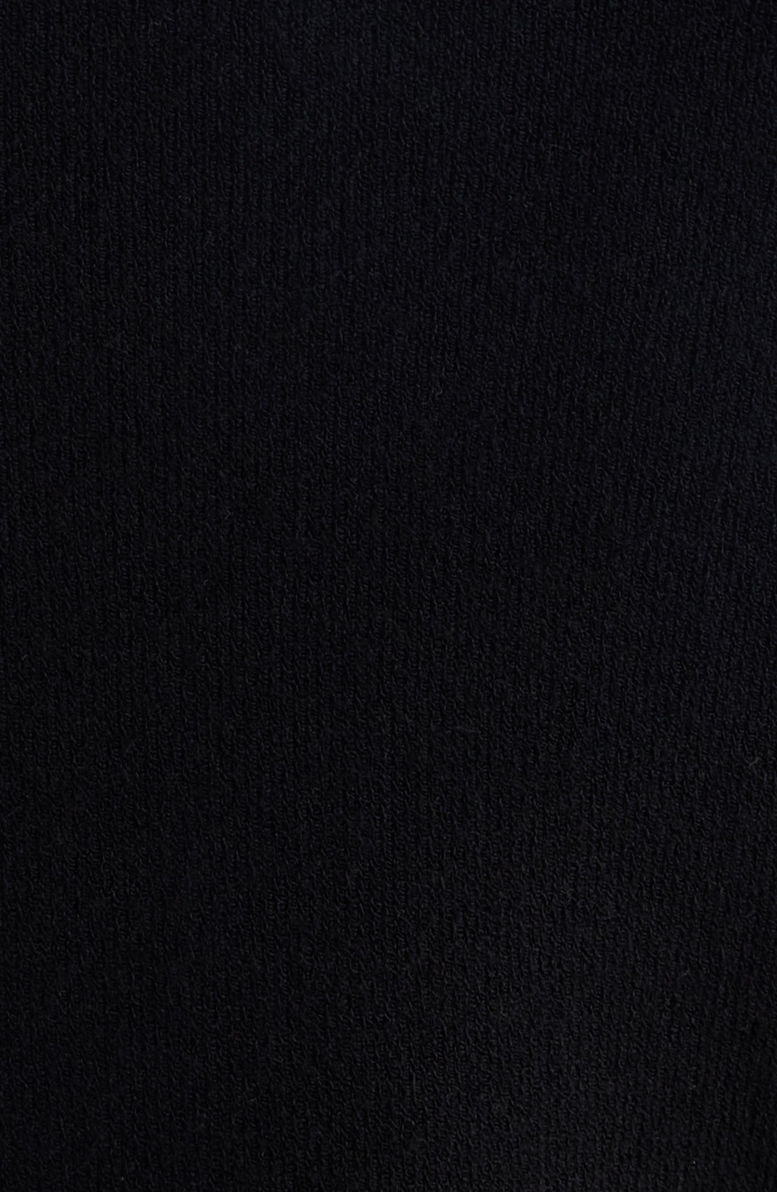 Courrèges Cutout Scuba Knit Cardigan in Black at Nordstrom - 6
