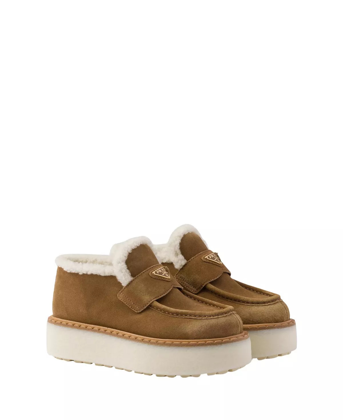Women's Suede Loafers - 1