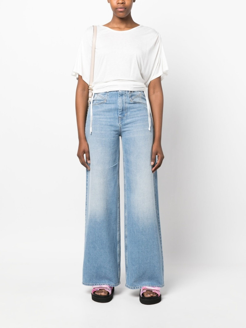 Isabel Marant Tores draped T-shirt outlook