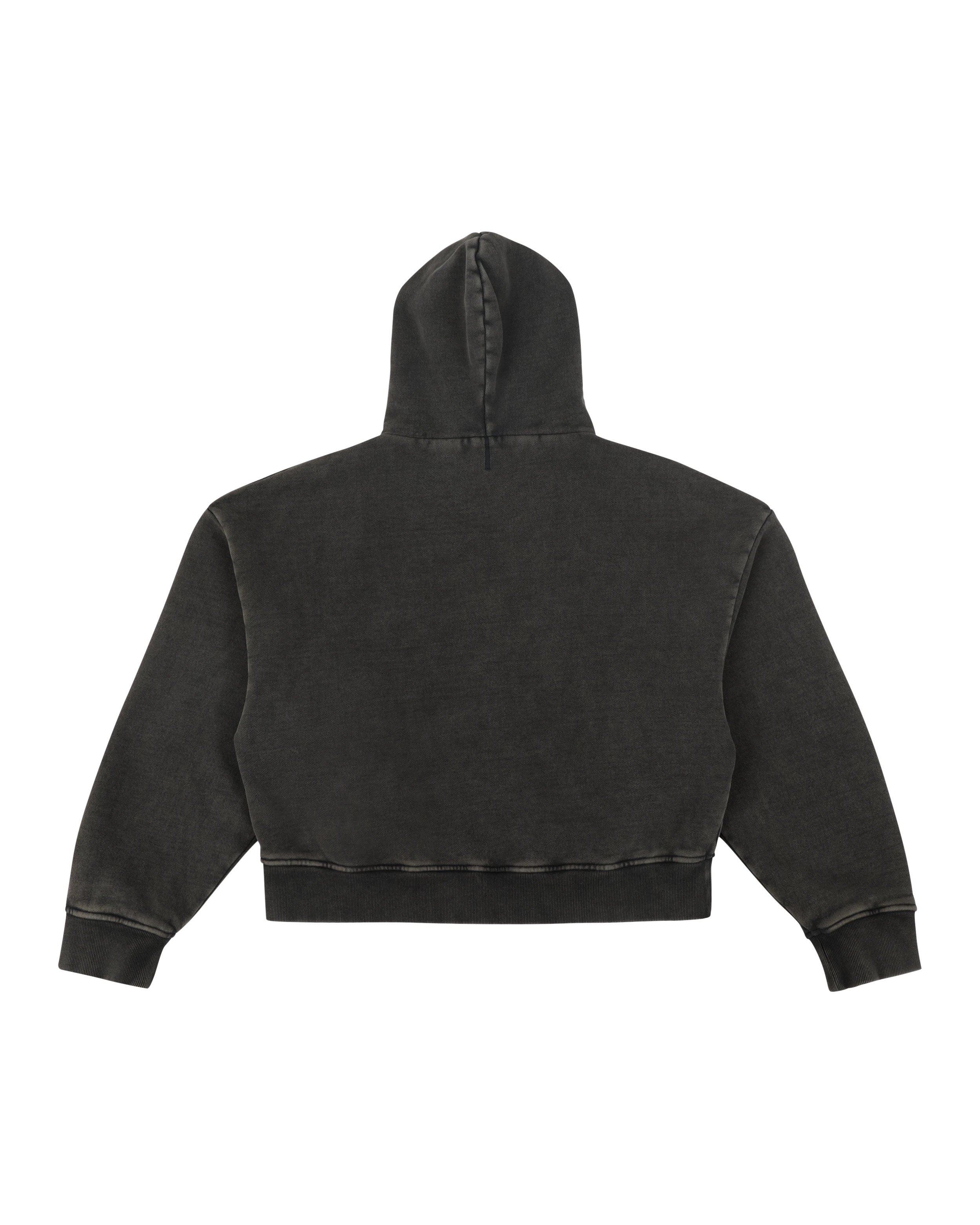 THERMAL HOOD WASHED BLACK - 5