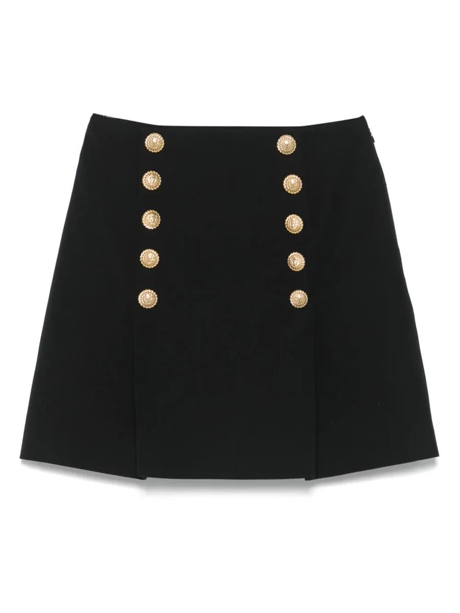 Balmain Virgin Wool Skirt - 1