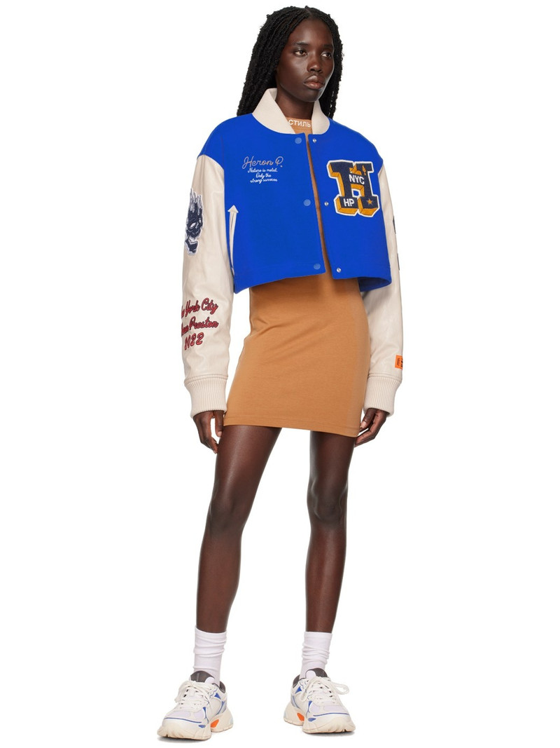Heron Preston Tan Style Minidress outlook