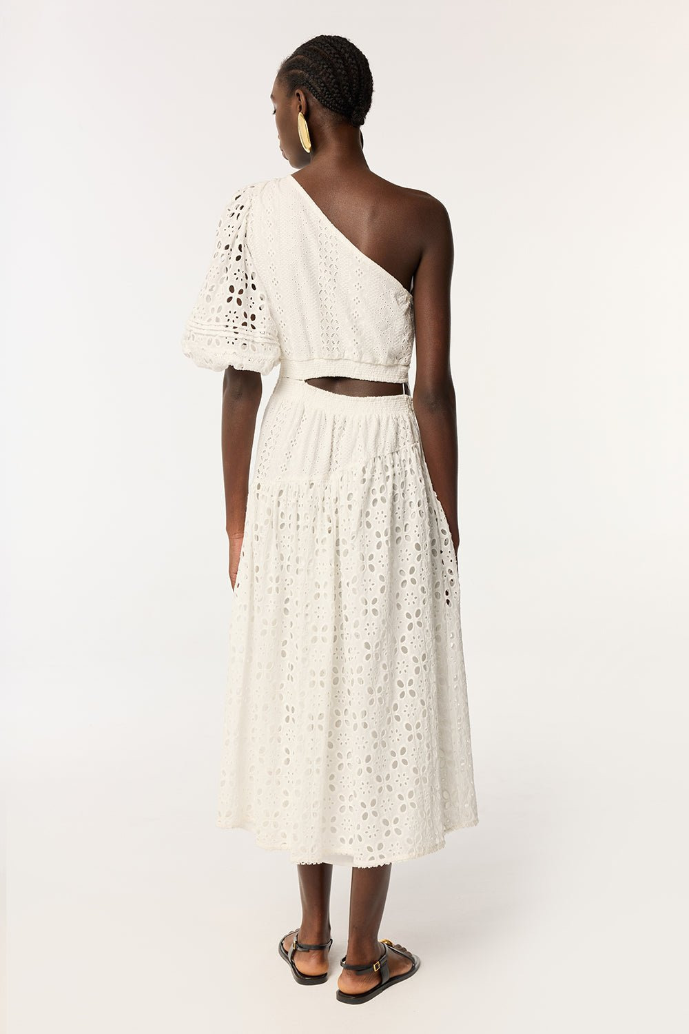 Long Dress Chantal - Natural White - 3