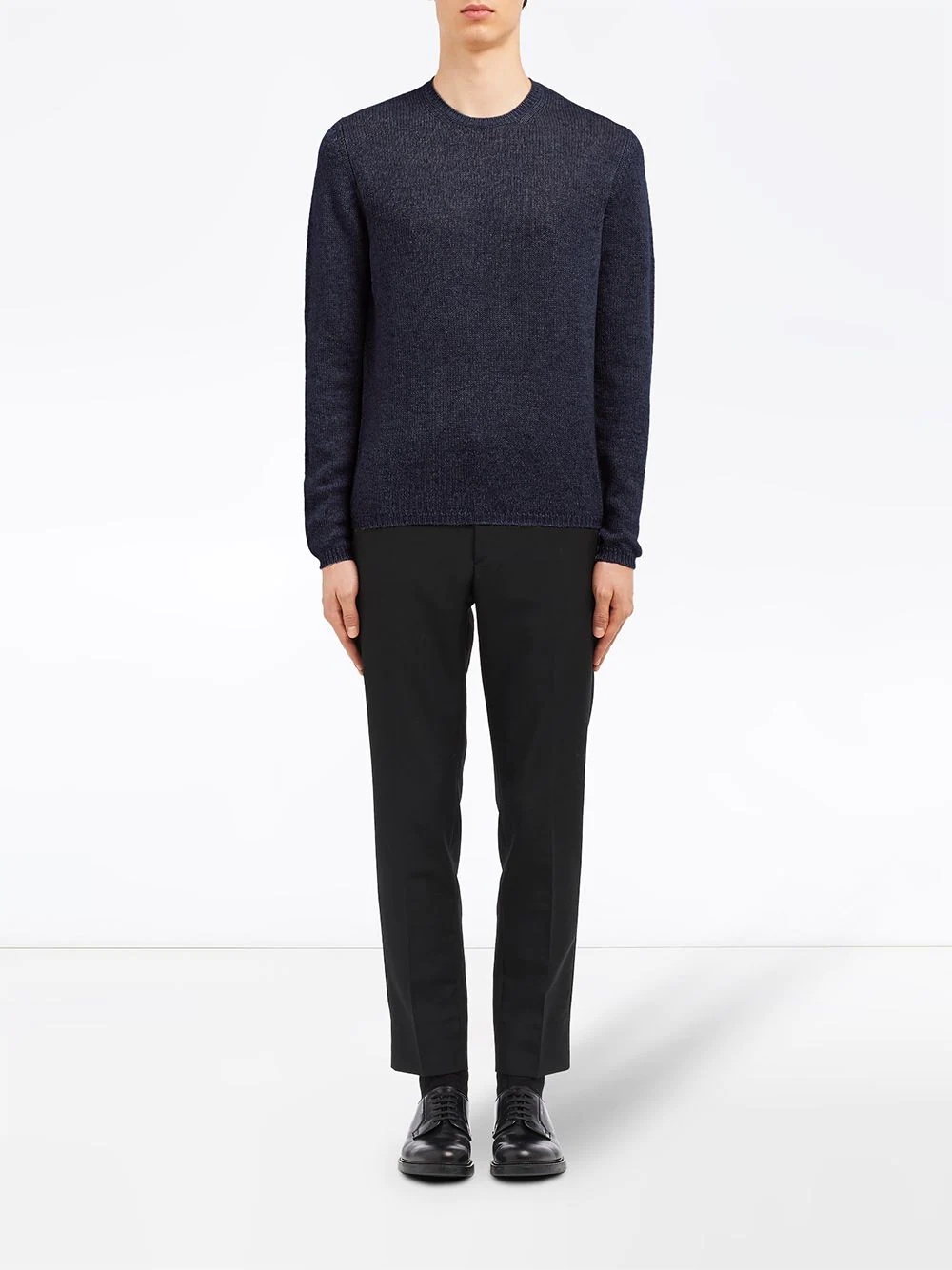 cashmere crew neck jumper - 2