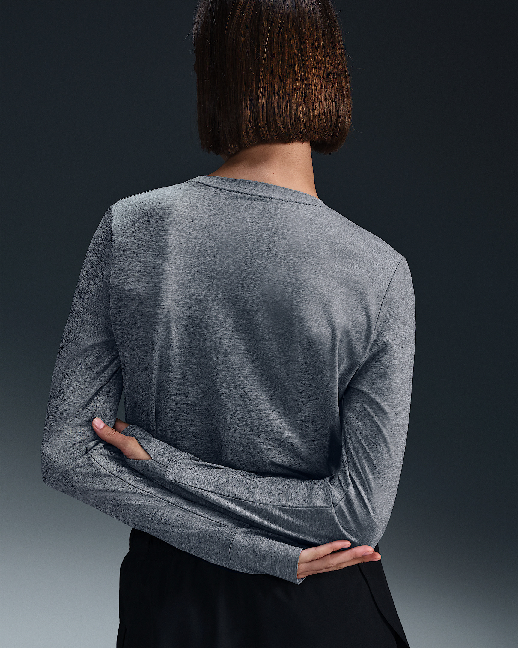 Nike One Classic Women's Dri-FIT Long-Sleeve Top - 2