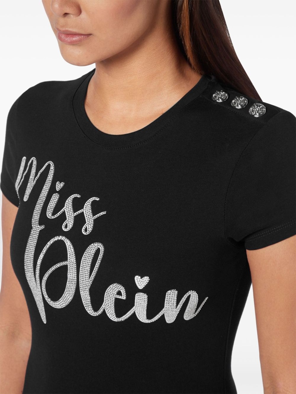 slogan-print cotton T-shirt - 5