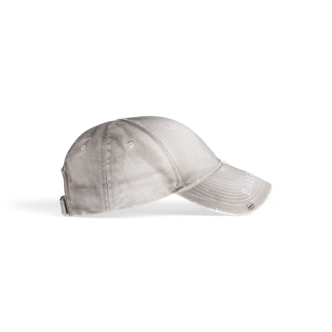 Women's Studded Cap in White - 4