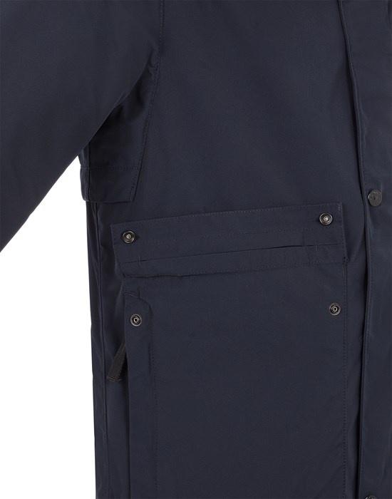 Stone Island 41626 MICRO TWILL BLUE | REVERSIBLE 