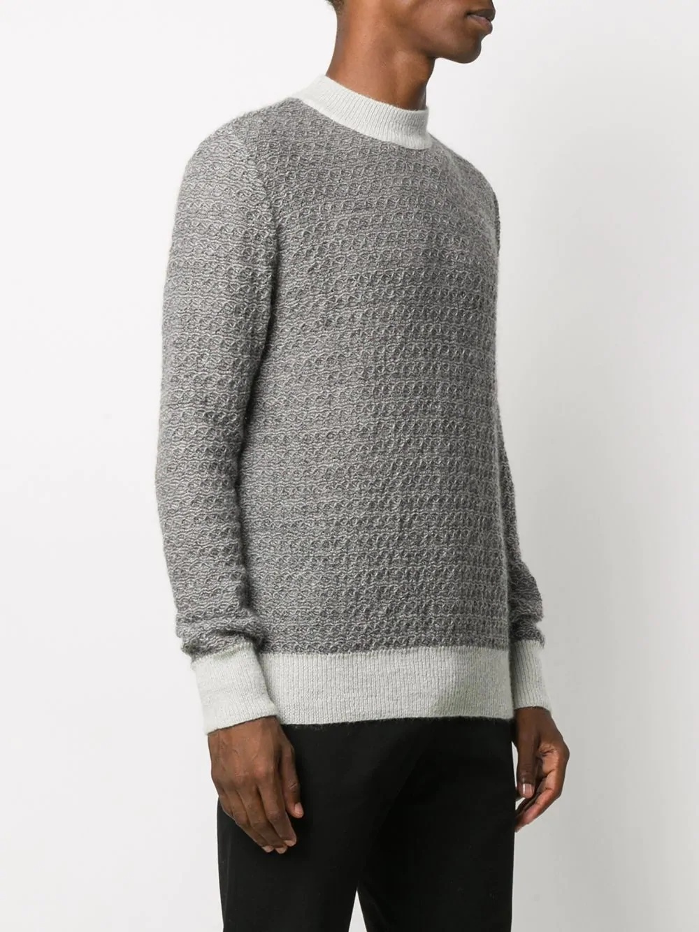 Volume contrast-trimmed jumper - 3