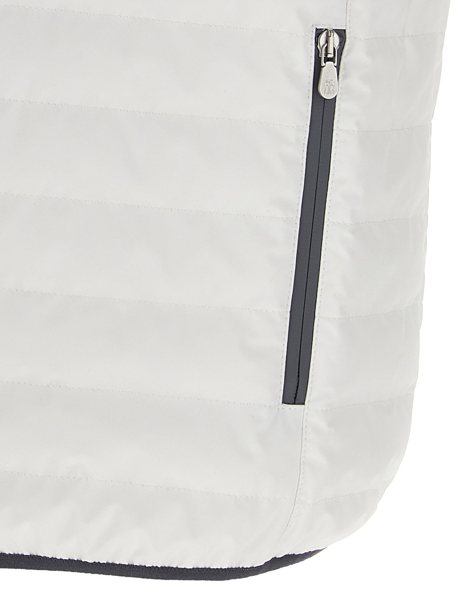 Logo Vest Gilet White - 4