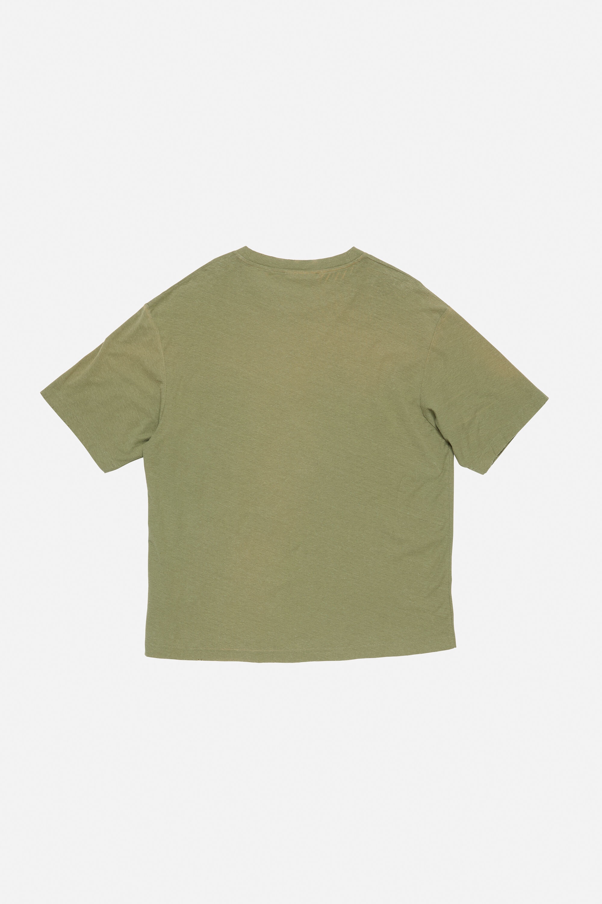 Logo t-shirt - Relaxed fit - Olive green - 7