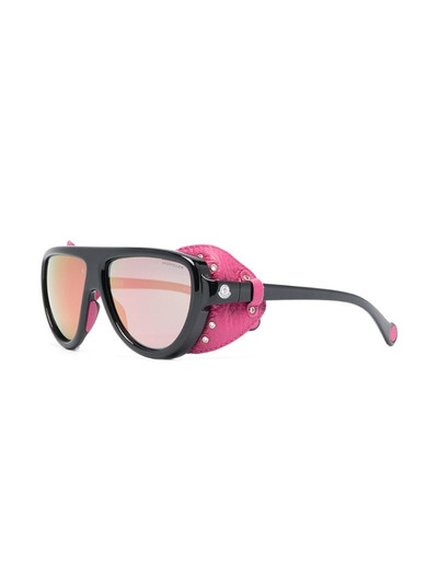 Moncler detachable eye shield sunglasses outlook