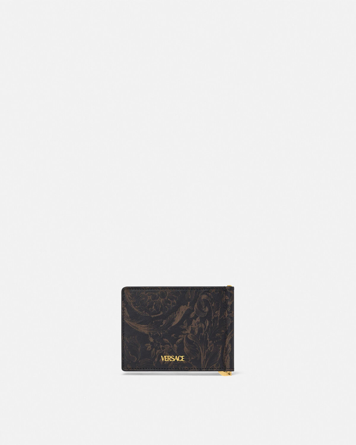Lasered Barocco Leaf Clip Wallet - 3