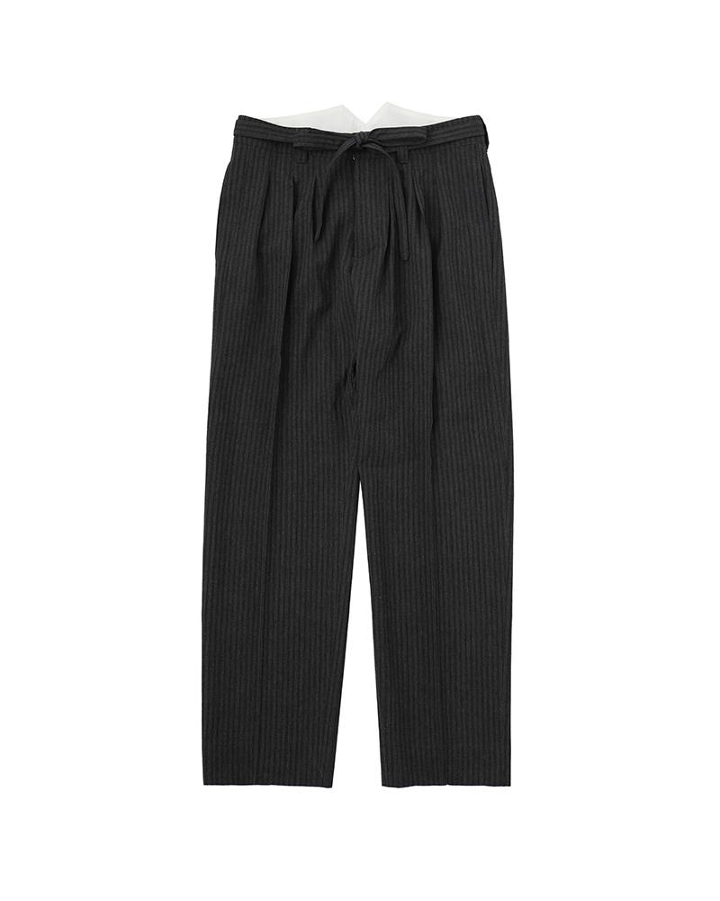HAKAMA PANTS SANTOME CHARCOAL - 1