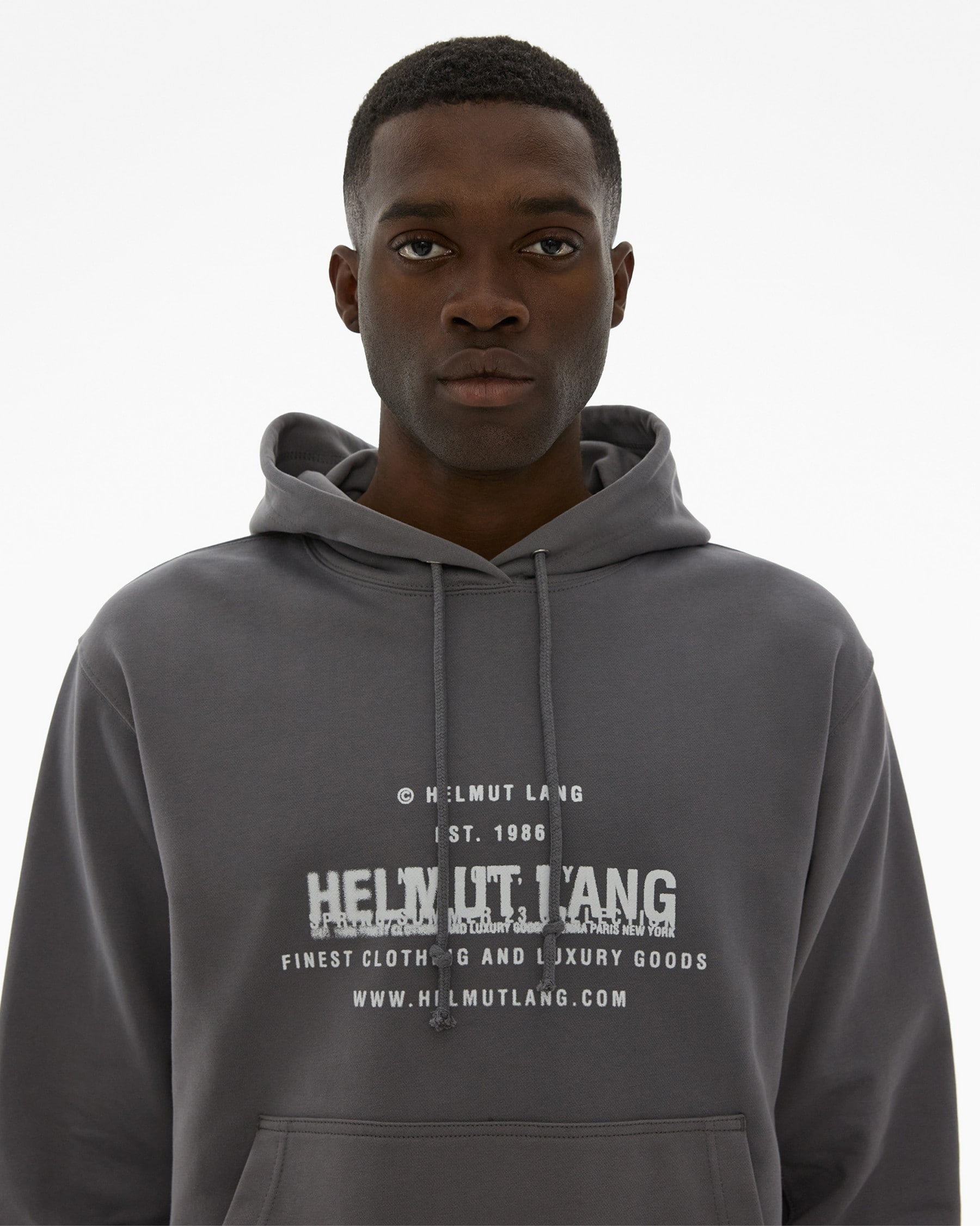SPRAY LOGO HOODIE - 7