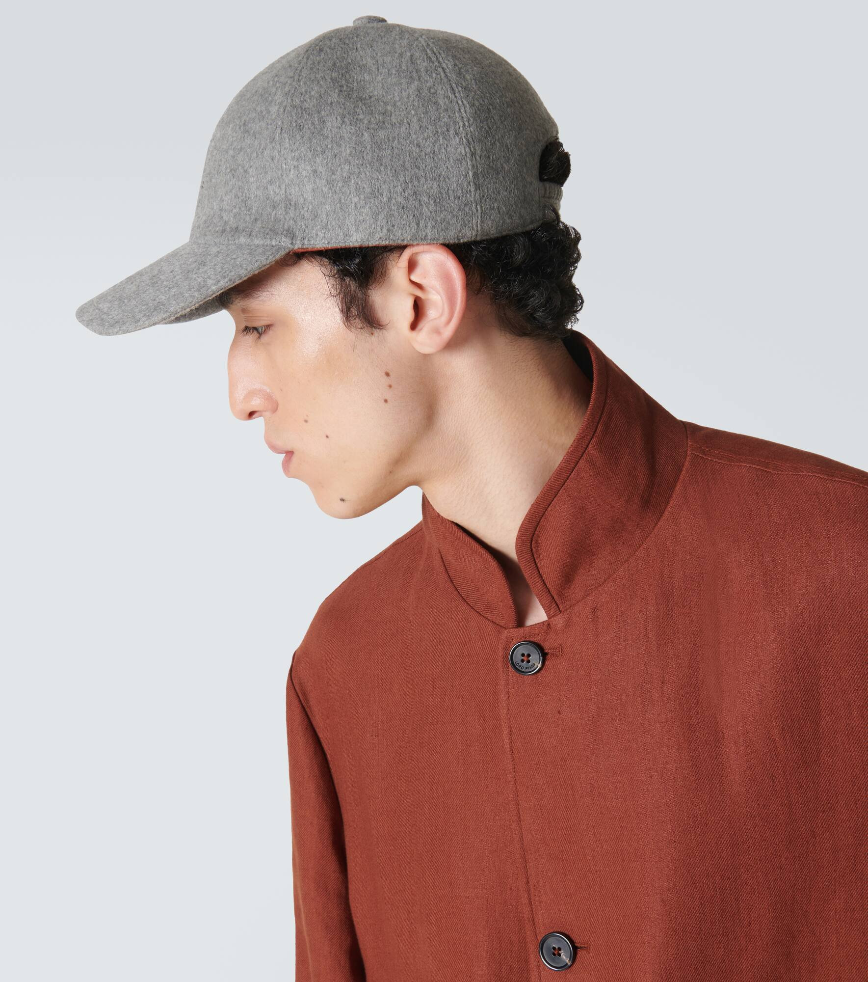 Cashmere baseball cap - 3