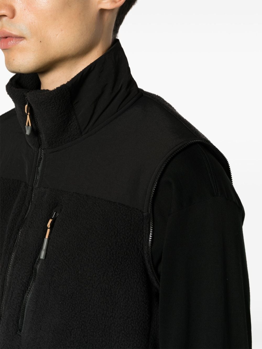 x Undercover Soukuu zip-up fleece jacket - 6