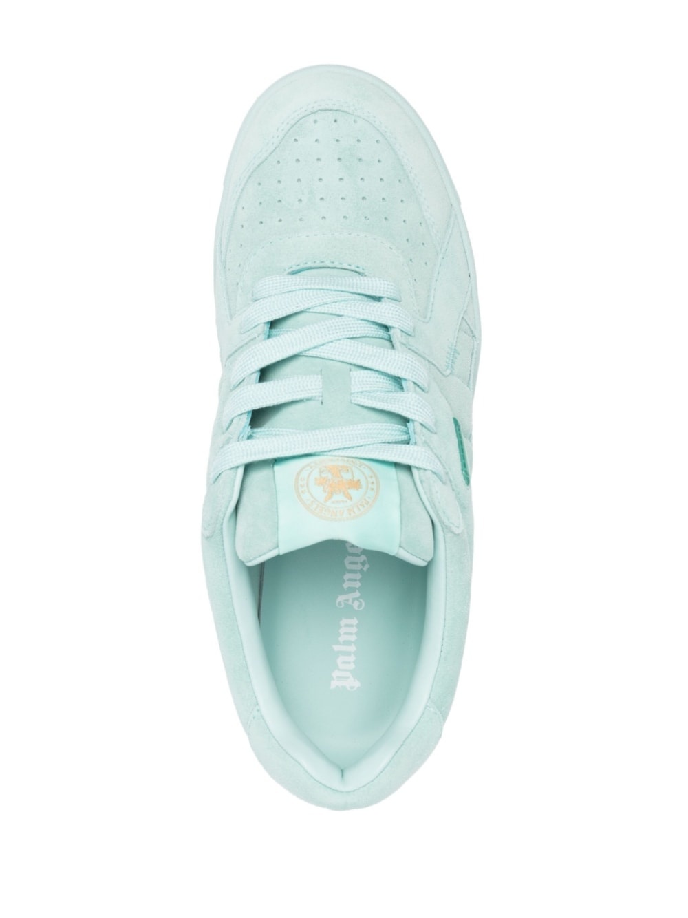 logo-print lace-up sneakers - 4