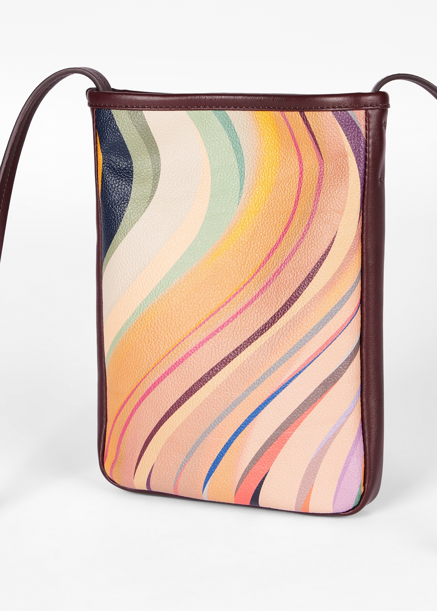 Women's 'Swirl' Leather Pouch Bag - 2