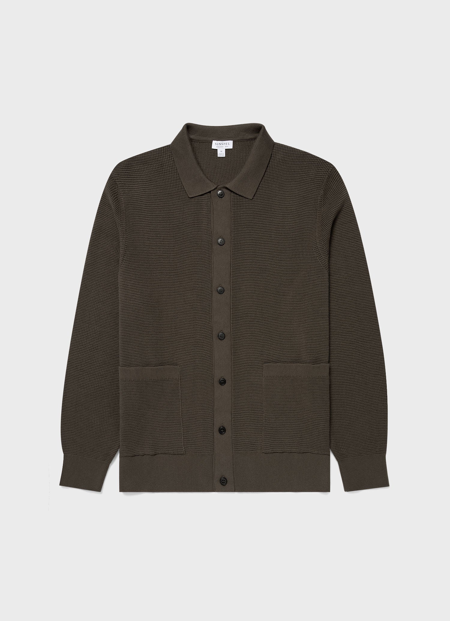 Waffle Stitch Jacket - 1