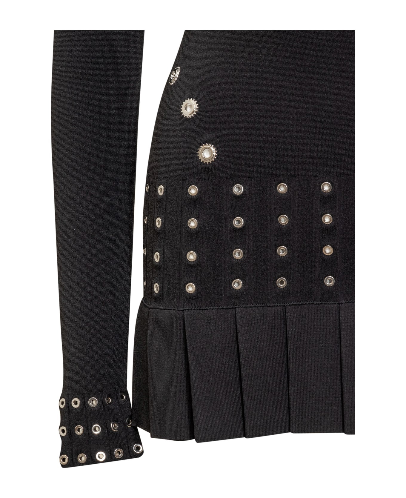 Eyelets Minidress - 4